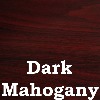 finish-Dark mahogany