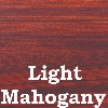 finish-Light mahogany